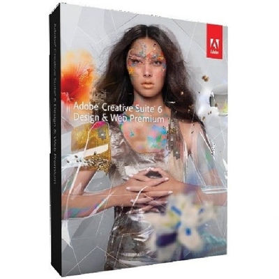 Boîte au détail de la meilleure qualité de conception et de Web d'Adobe Creative Suite 6