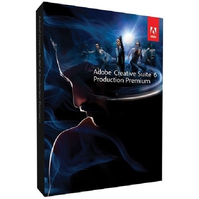 Boîte au détail de la meilleure qualité de production d'Adobe Creative Suite 6