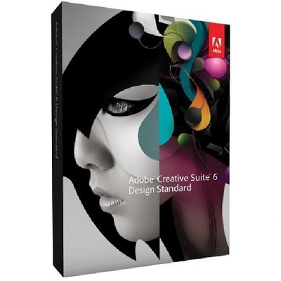 Boîte de vente au détail de norme de conception d'Adobe Creative Suite 6