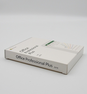 Médias à grande vitesse Microsoft Office 2019 de la version 4.7GB DVD professionnel plus la boîte de vente au détail de DVD